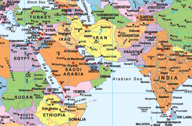 World Political Wall Map (in English) 100x70cm (Pinboard) - Image 3