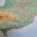 Τρισδιάστατος ανάγλυφος χάρτης Κύπρου